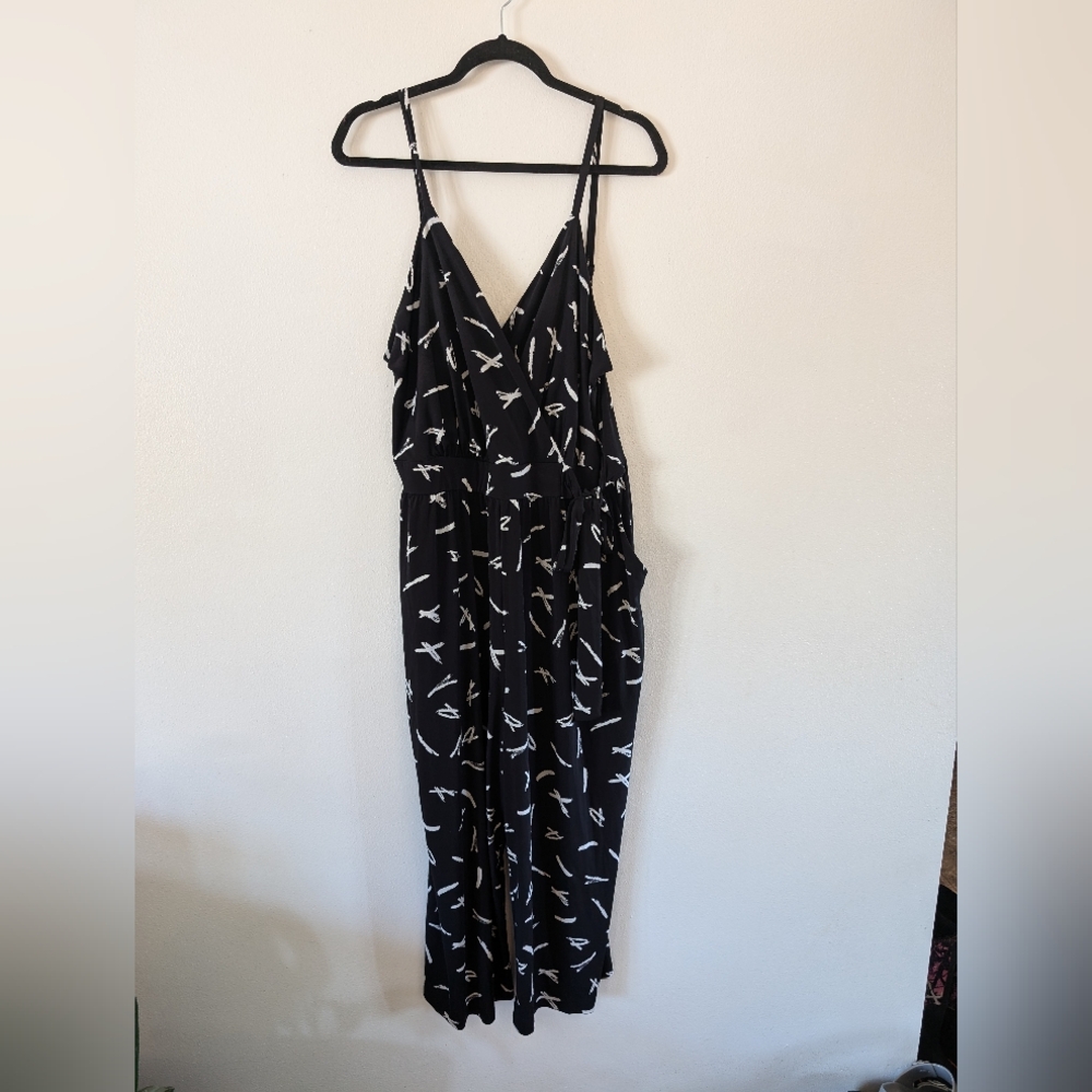 Women's Plus Size Dressy Jumpsuit- Kaileigh Brand - 3X